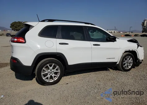 2017 Jeep Cherokee Sport from USA, damaged, VIN 1C4PJLAB4HW561730